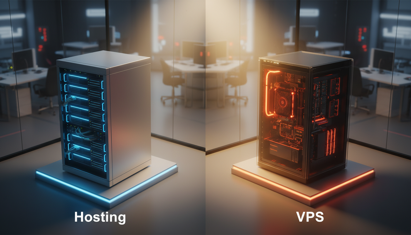 Hosting vs VPS - czym się różni i które rozwiązanie wybrać?