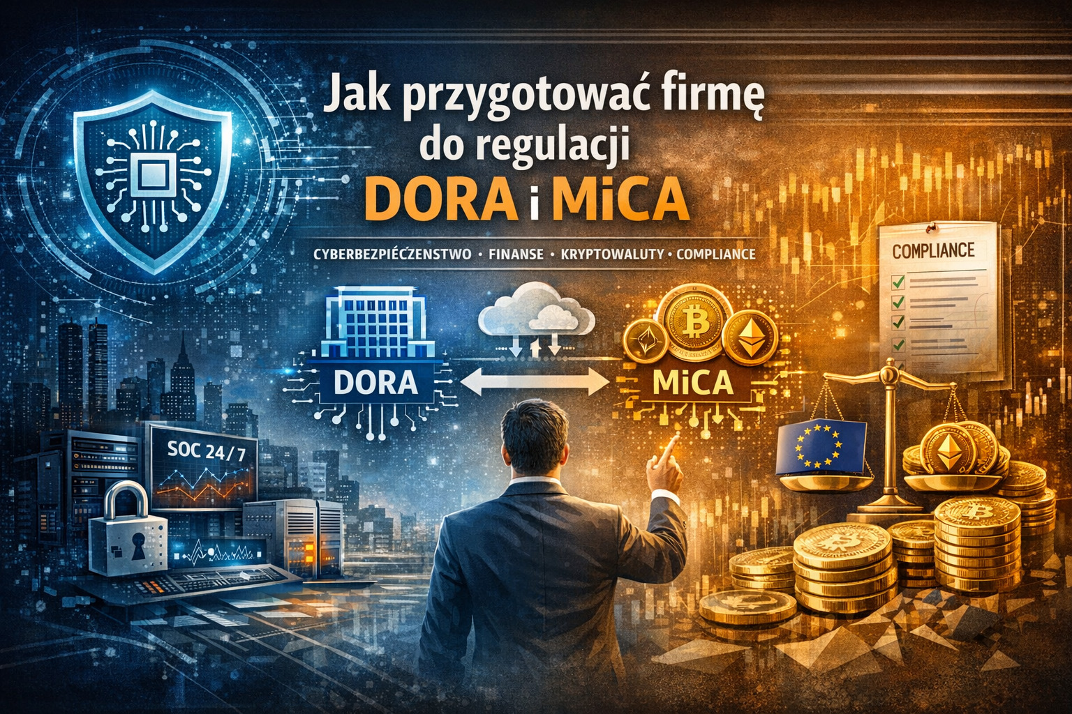 Jak przygotować firmę do regulacji DORA i MiCA w praktyce