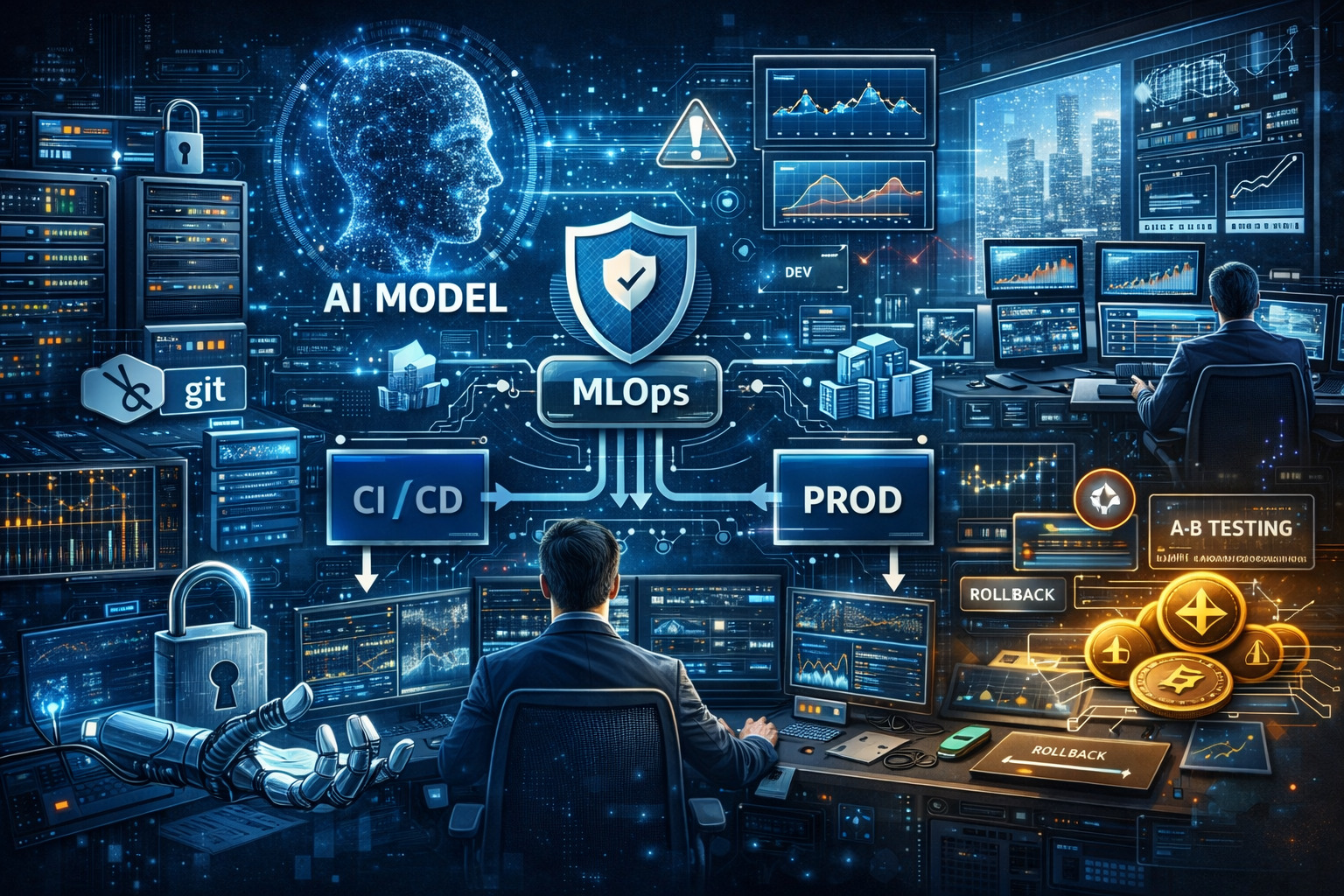 MLOps w praktyce – bezpieczne wdrożenia modeli AI