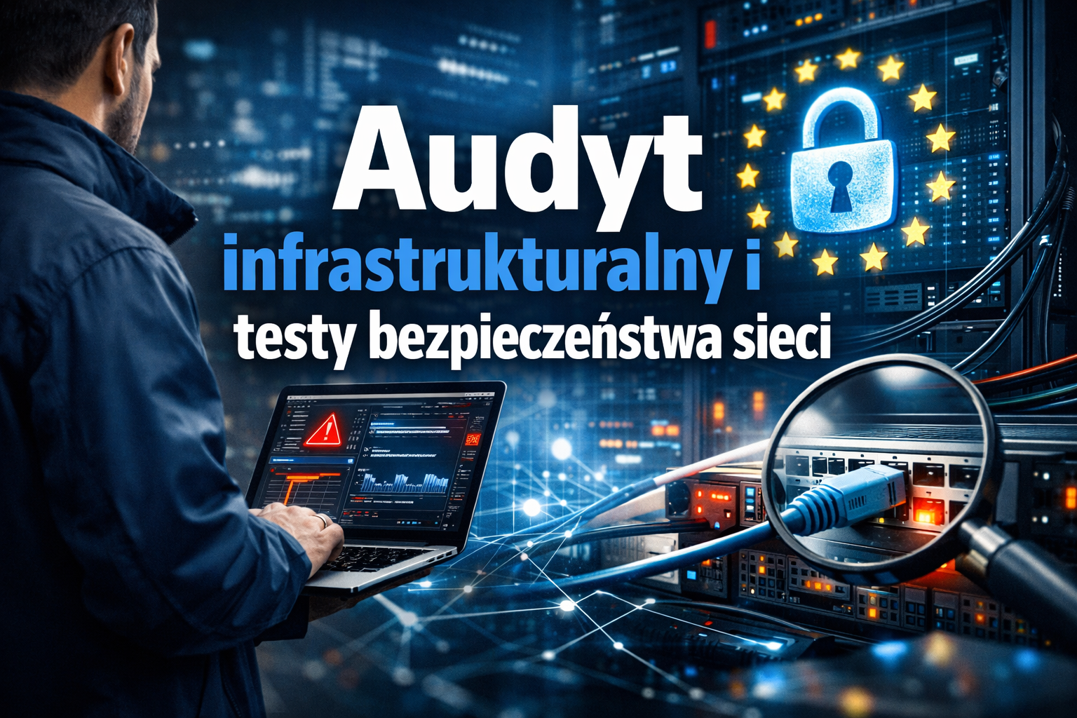 Audyt infrastrukturalny i testy bezpieczeństwa sieci a wymagania RODO w obszarze IT w 2026 roku
