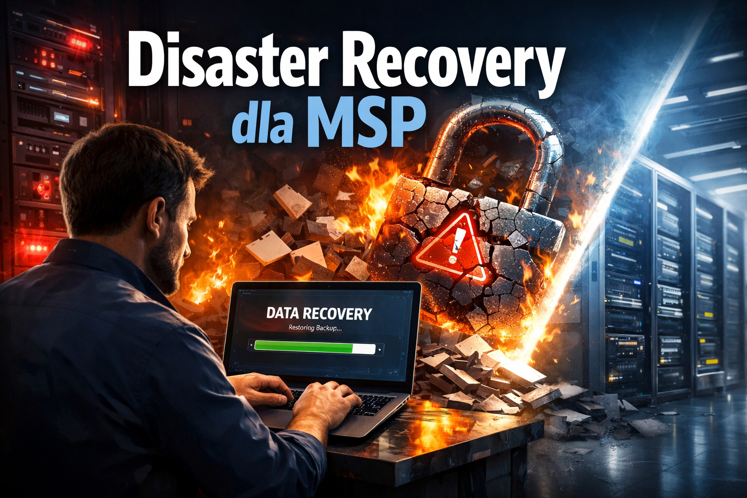Disaster Recovery dla MŚP – jak odtworzyć firmę po awarii ransomware lub utracie danych