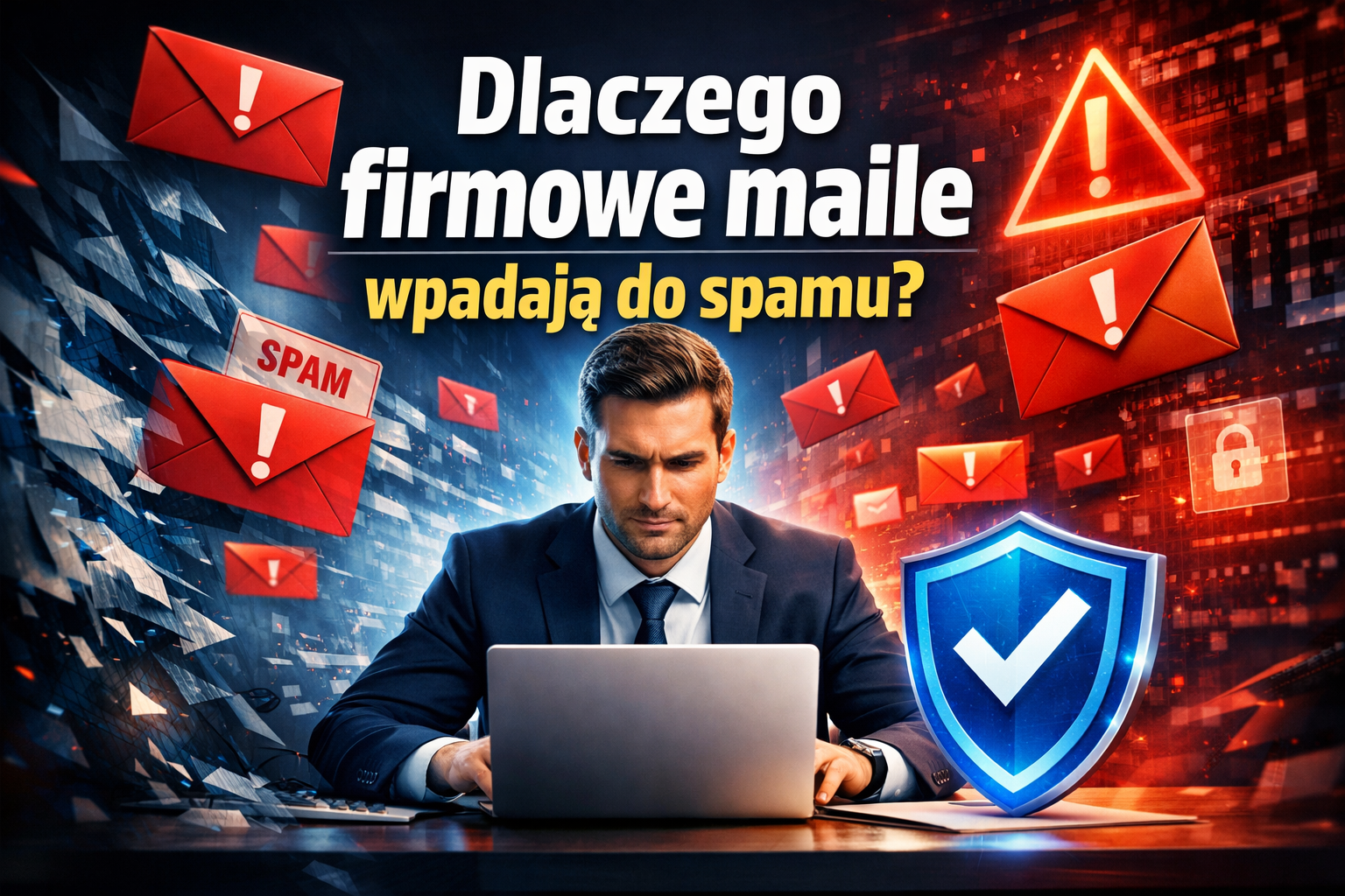 Dlaczego firmowe maile wpadają do spamu? SPF, DKIM, DMARC i najczęstsze błędy konfiguracji