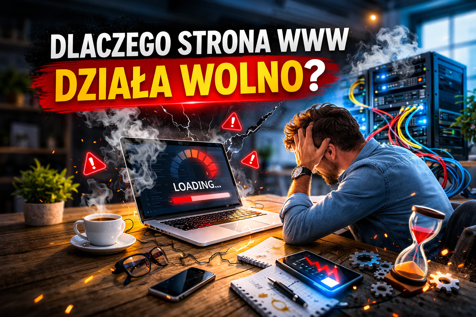 Dlaczego strona działa wolno? 15 najczęstszych problemów po stronie hostingu, serwera i aplikacji