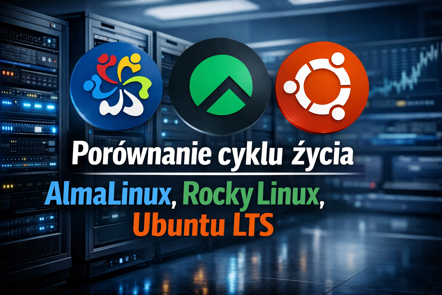 Dylematy strategiczne przy wyborze korporacyjnego systemu operacyjnego do obsługi bazodanowych serwerów firmowych: Porównanie cyklu życia AlmaLinux, Rocky Linux oraz Ubuntu LTS