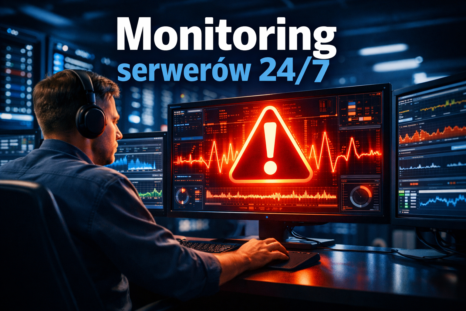 Monitoring serwerów 24/7 – jakie alerty naprawdę mają znaczenie, a jakie tylko męczą admina?