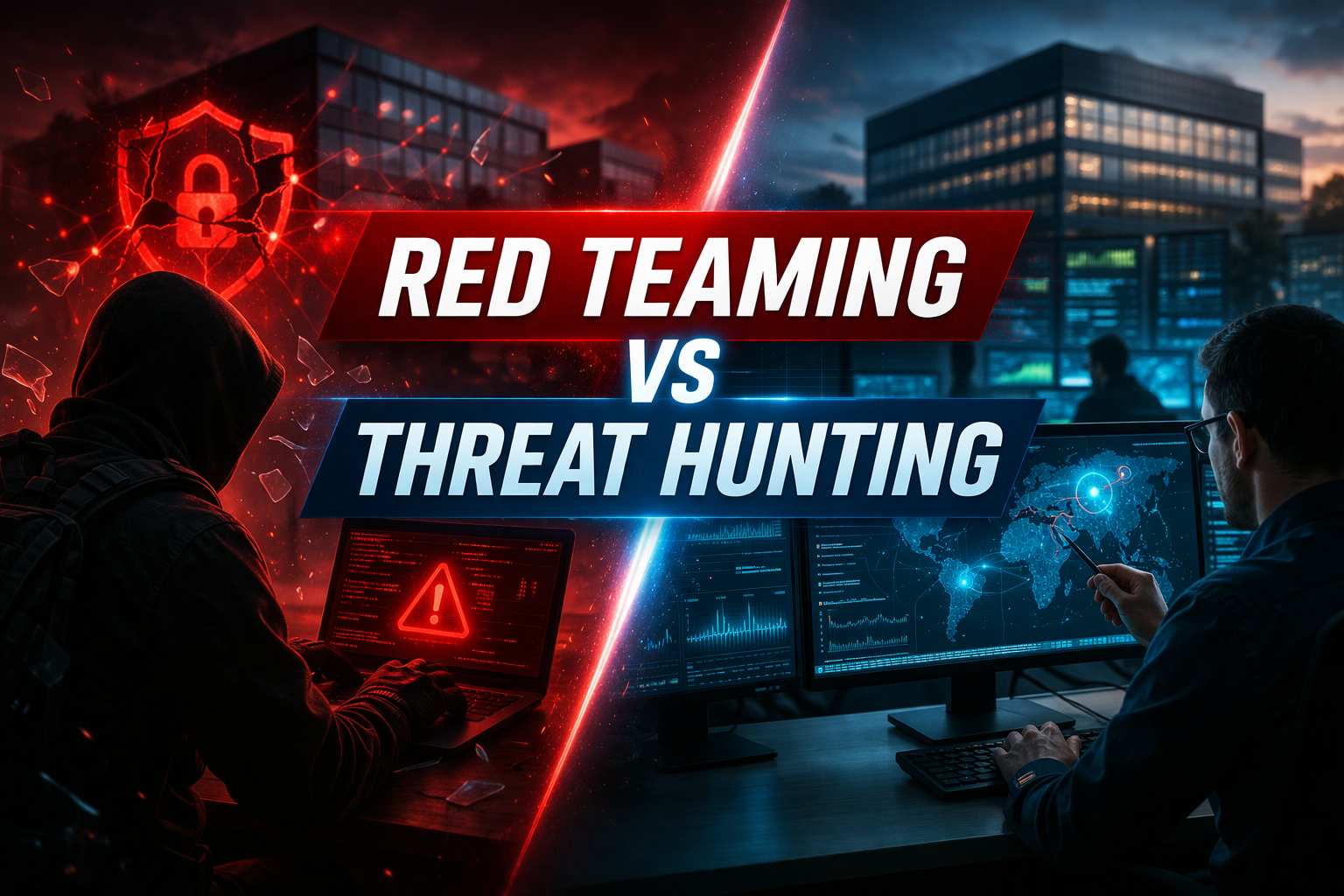 Red Teaming vs Threat Hunting – jak proaktywnie polować na zaawansowane zagrożenia w sieci firmowej, zanim zrobią to hakerzy?