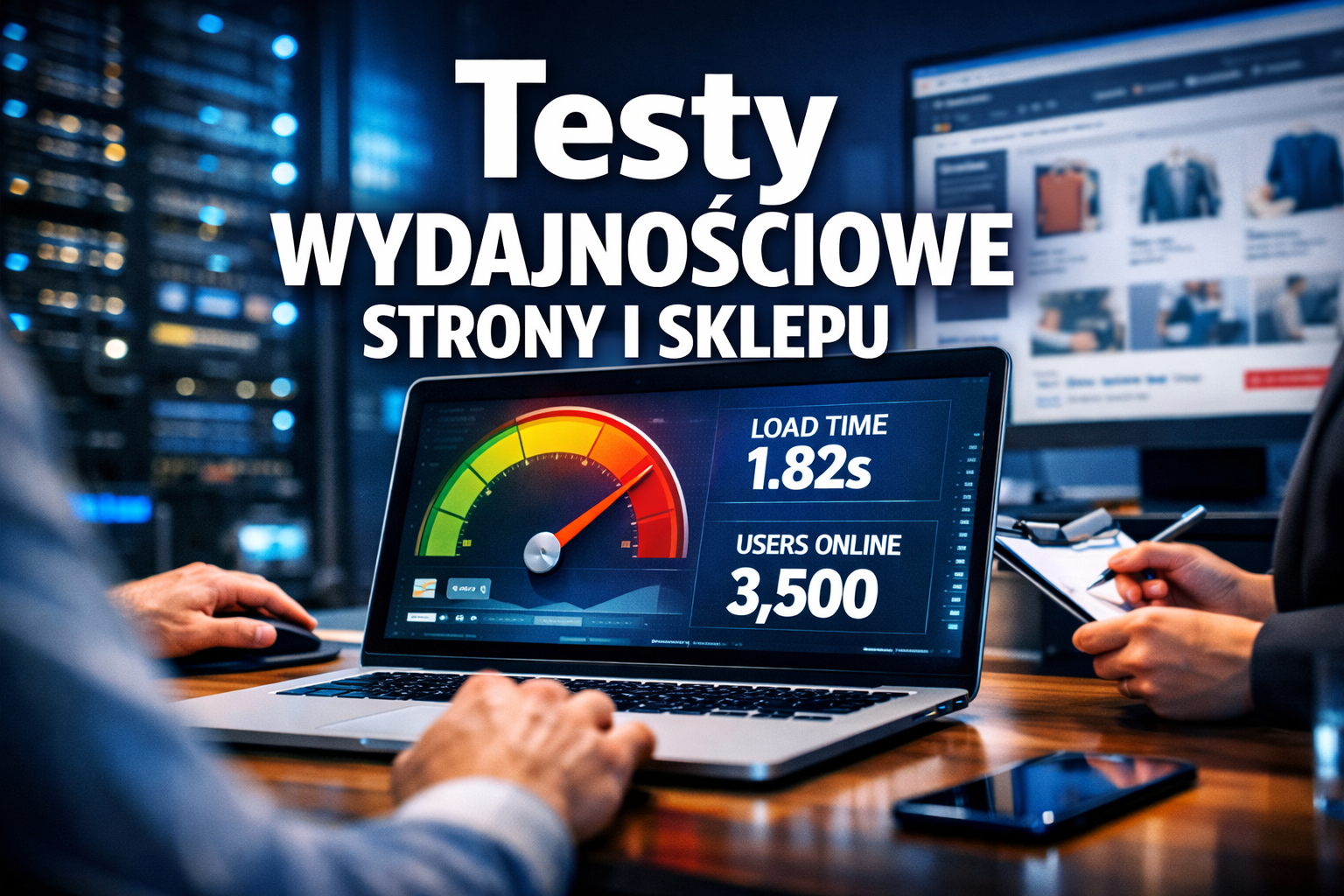 Testy wydajnościowe strony i sklepu – co mierzyć przed kampanią reklamową?