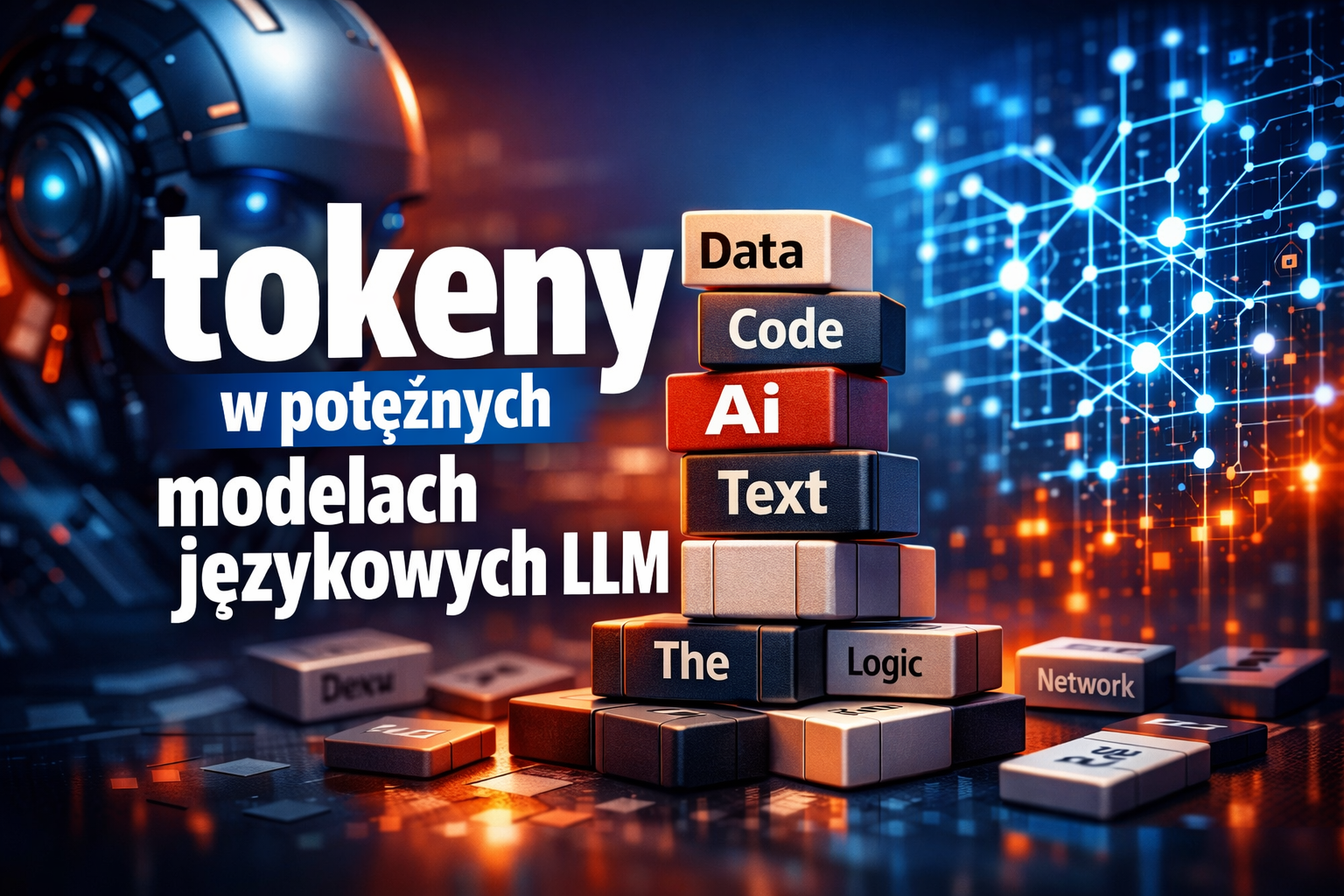Tokeny w potężnych modelach językowych LLM