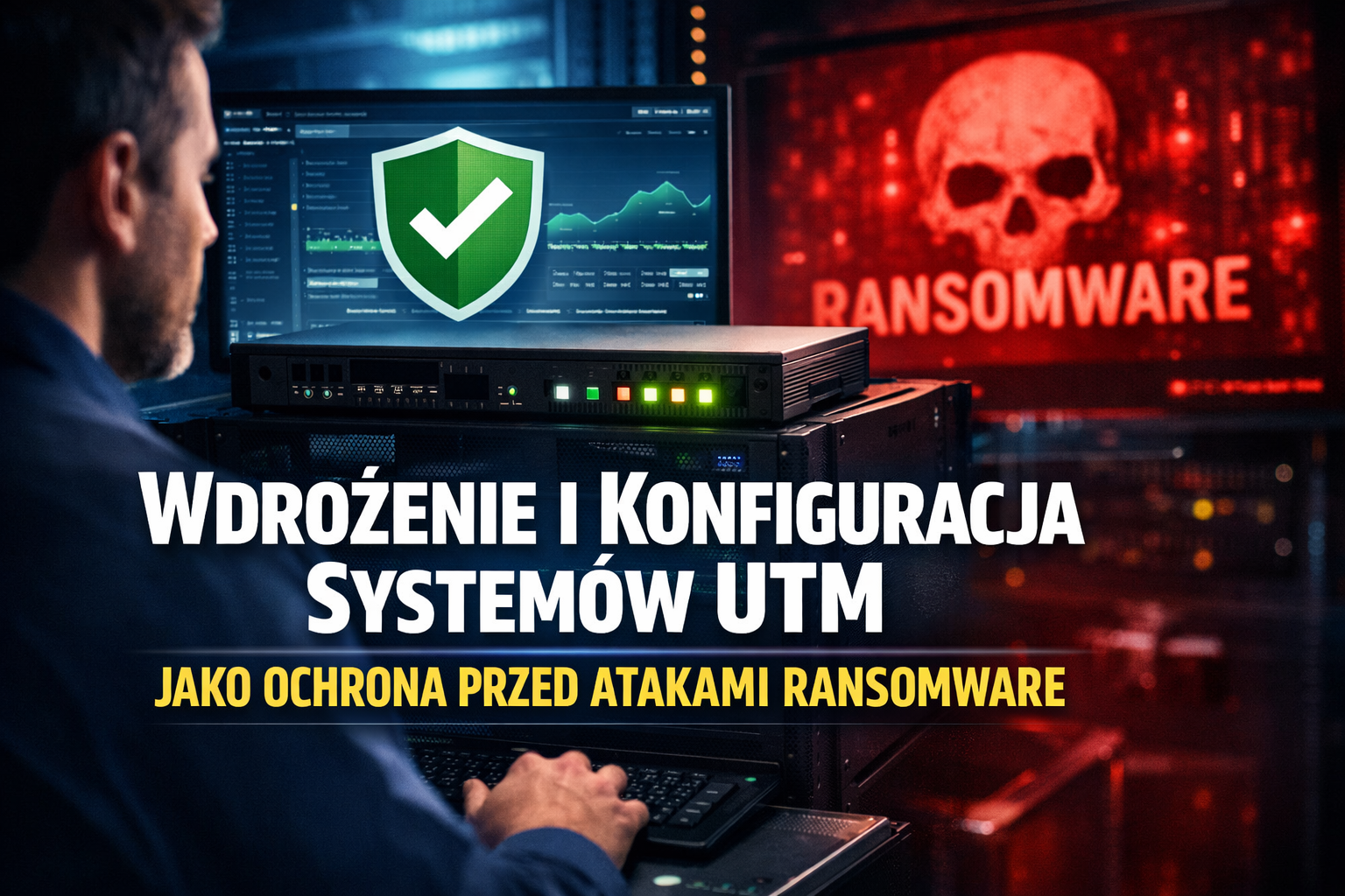 Wdrożenie i konfiguracja systemów UTM jako ochrona przed atakami ransomware w małych i średnich przedsiębiorstwach